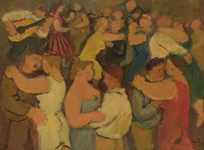 Maurice SAVIN (1894-1973)

Le bal, 1961.
Huile...