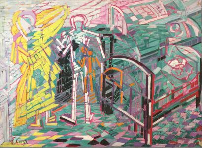 Esther CARP (1897-1970)


Composition. 

Huile...