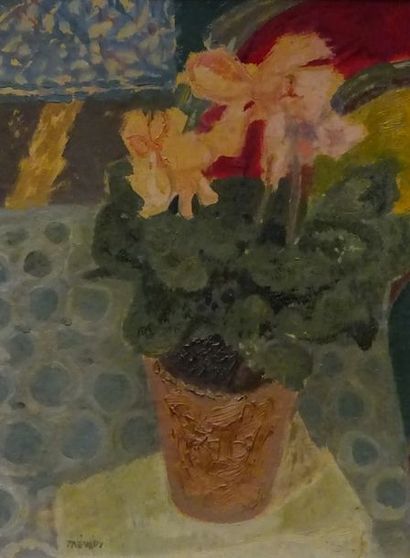 Yves TRÉVÉDY (1916-1990)


Les cyclamens.

Huile...