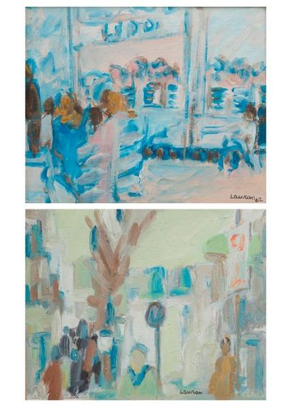 André LAURAN (1922-2009)


- En terrasse,...