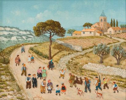 Jean ESPEJO (1931) 


Retour de la chasse....
