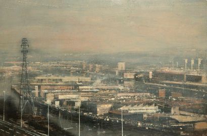 Alejandro QUINCOCES (1951) 


Salida de Madrid.

Huile...