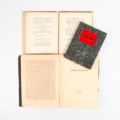 Ensemble de livres comprenant : 

- Max JACOB...