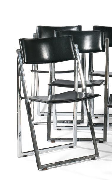 MATTEO GRASSI Editeur


Quatre chaises pliantes.

Métal...