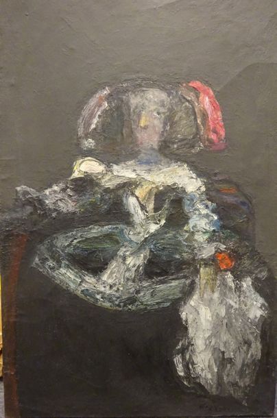 José DIAZ (1930-1990)

Ménine, 1969.
Huile...