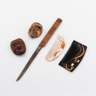 JAPON, fin du XIXème ou début du XXème siècle


Deux...