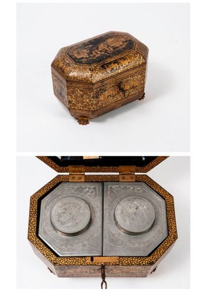 CHINE, Canton, seconde moitié du XIXème siècle


Coffret...