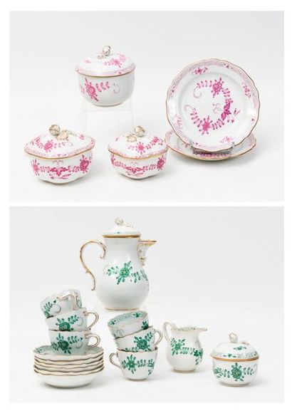 MEISSEN

Service à café en porcelaine blanche...