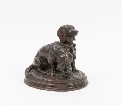 D'après Emmanuel FRÉMIET (1824-1910)


Deux...