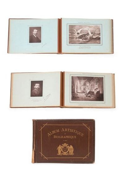 Deux Album Artistiques et Biographiques des...