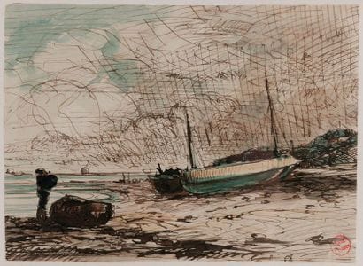 Eugène ISABEY (1804-1886)


Bateaux à marée....