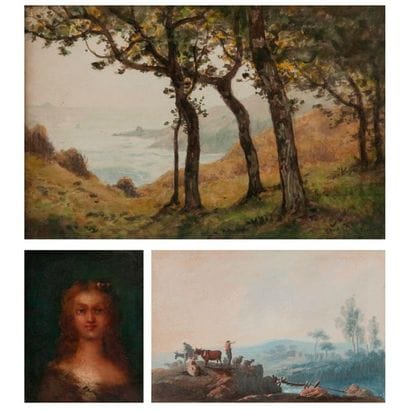 Paul ROUX (c.1845-1918) 


Vue de la côte...