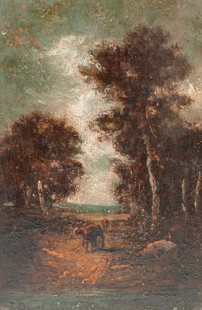 Dans le goût de Jules DUPRE (1811-1889)


Femme...