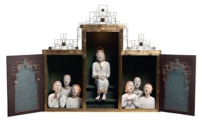 BAILLON Agnès (née en 1963)
Retable saint...