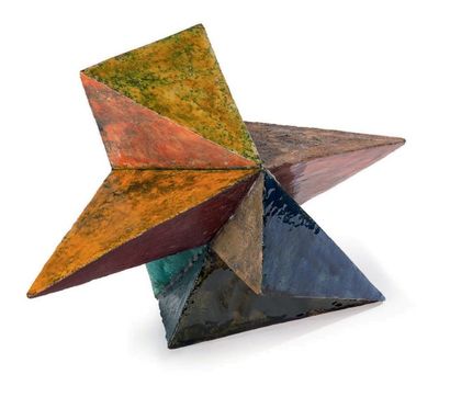 CAPRON Jacotte (née en 1935)
Origami.
Polyèdre...