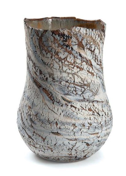 GOUTT-ALLIKMETS Aire (née en 1960)
Vase renflé...
