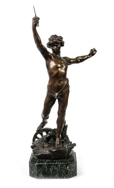 Luca MADRASSI (1848-1919)
Homme au poignard.
Epreuve...