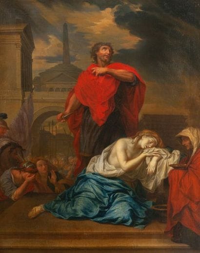 Ecole de Charles LE BRUN (Paris 1619-1690)
Le...