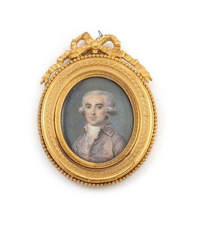 Ecole d'Antoine VESTIER (1740-1824)
Portrait...