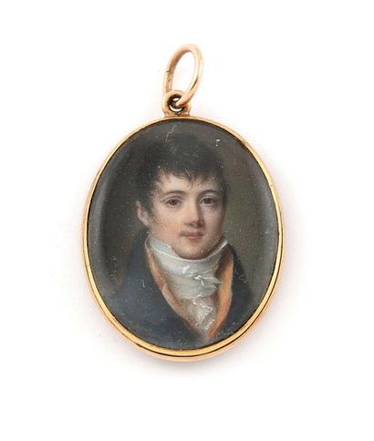 ENTOURAGE DE JEAN-BAPTISTE ISABEY (1767-1855)
Portrait...