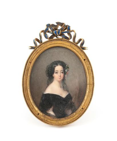 Cécile Villeneuve (1824-1901)
Portrait de...