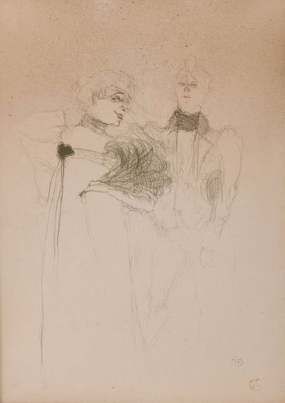 Henri de TOULOUSE-LAUTREC (1864-1901)
Mademoiselle...