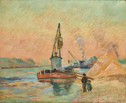 Armand GUILLAUMIN (1841-1927)
Quai de Bercy,...