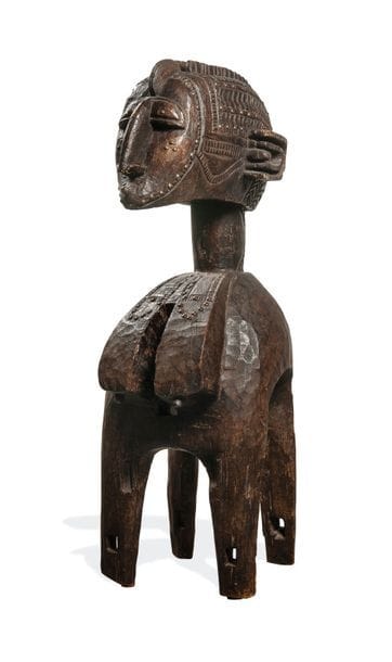 NIMBA (masque d'épaule)
Bois dur à patine...