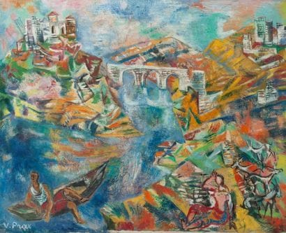 Valentine Henriette PRAX (1899-1981)
La barque.
Huile...