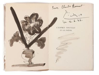 Pablo Picasso (1881-1973)
Fleur dans un vase,...