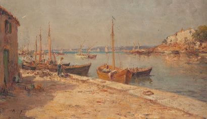 Henry MALFROY (1895-1944)
Les Martigues.
Huile...