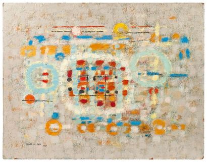 Seund Ja Rhee (1918-2009)
Sans titre, 1960.
Huile...