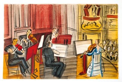 WITOLD, Jean & DUFY, Raoul
Concert des Anges....