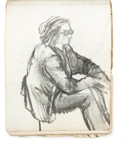 Sam SZAFRAN (1934)
Sans titre, 1970.
Carnet...