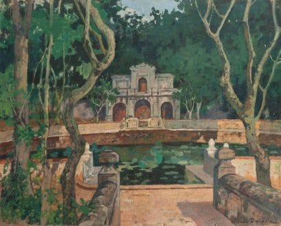 Henri DABADIE (1867-1949)
Nymphée dans un...