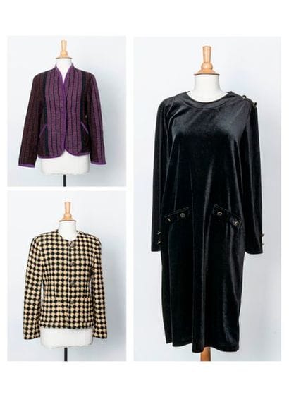 Lot comprenant :

- Chantal THOMAS

Veste...