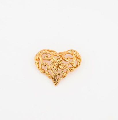 Christian LACROIX


Broche coeur ajourée...