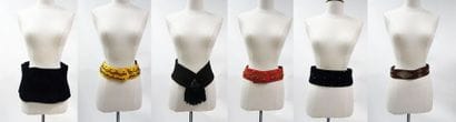 Isabel CANOVAS


Lot de six ceintures comprenant...