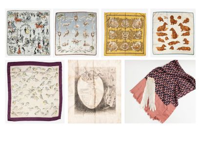 HERMES Paris


Lot de six foulards.

Nombreuses...