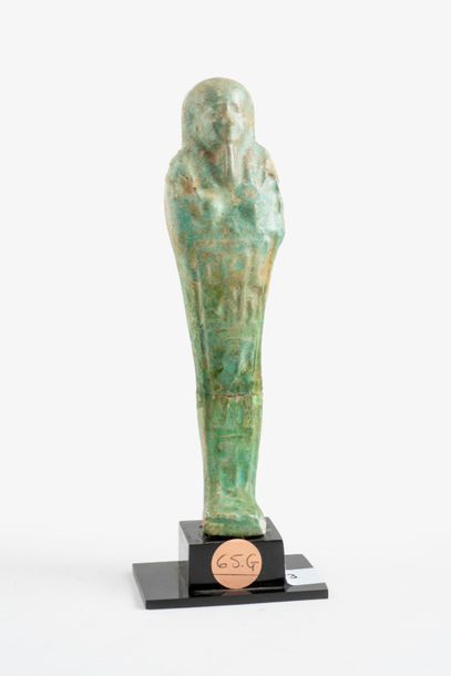 Egypte, époque Ptolémaïque.


Oushebti.

Faïence...