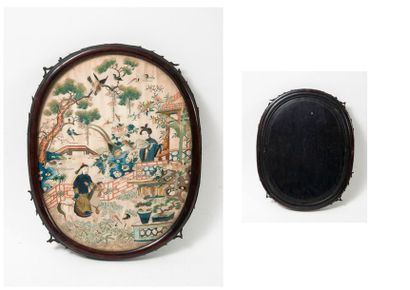 CHINE, seconde moitié du XIXème siècle


Broderie...