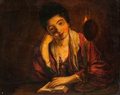 Ecole du XIXème siècle


Femme lisant à la...