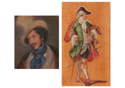 Ecole de la seconde moitié du XIXème siècle

Portrait...
