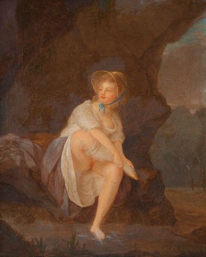 École FRANÇAISE de la fin du XVIIIème siècle


Femme...