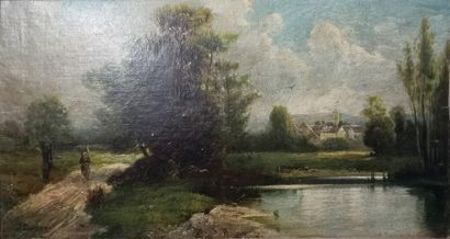 ECOLE FRANCAISE DU XIXème siècle


Paysage...