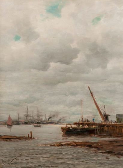 LECOMTE (XIXème-XXème s.)


Port avec voiliers...