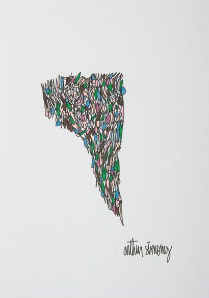 SIMONY Arthur 


Prière. 

Encre sur papier...