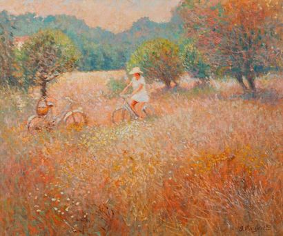 Jacques MEUGNIER (1951)


Jeune femme à bicyclette....