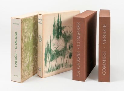 Lot de volumes illustrés comprenant : 

-...