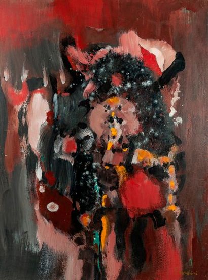 Philippe FRANCHINI (XXème) 


Le Loup Garou.

Huile...